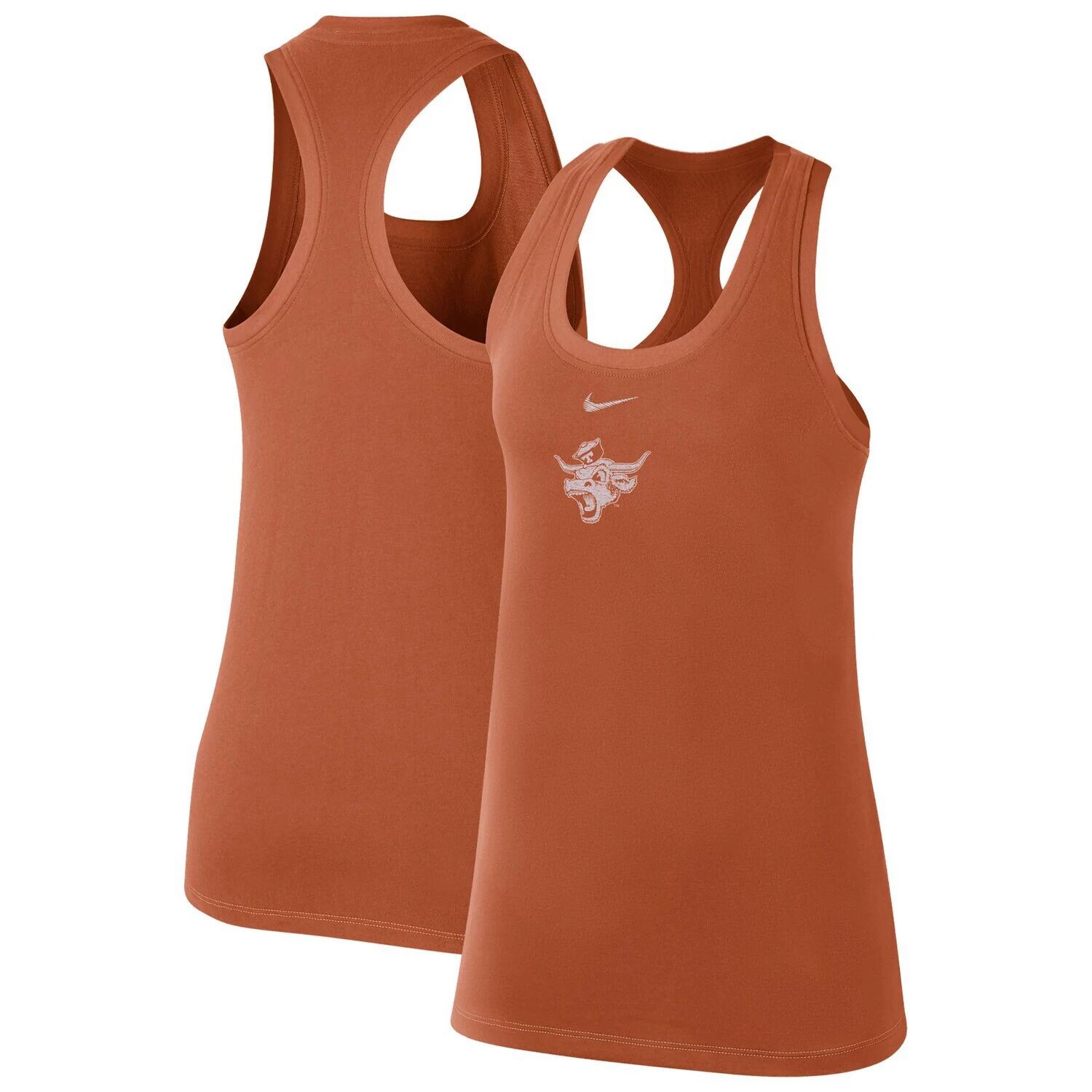 

Женская майка с круглым вырезом Nike Texas Orange Texas Longhorns Varsity Stack Vault Racerback Nike