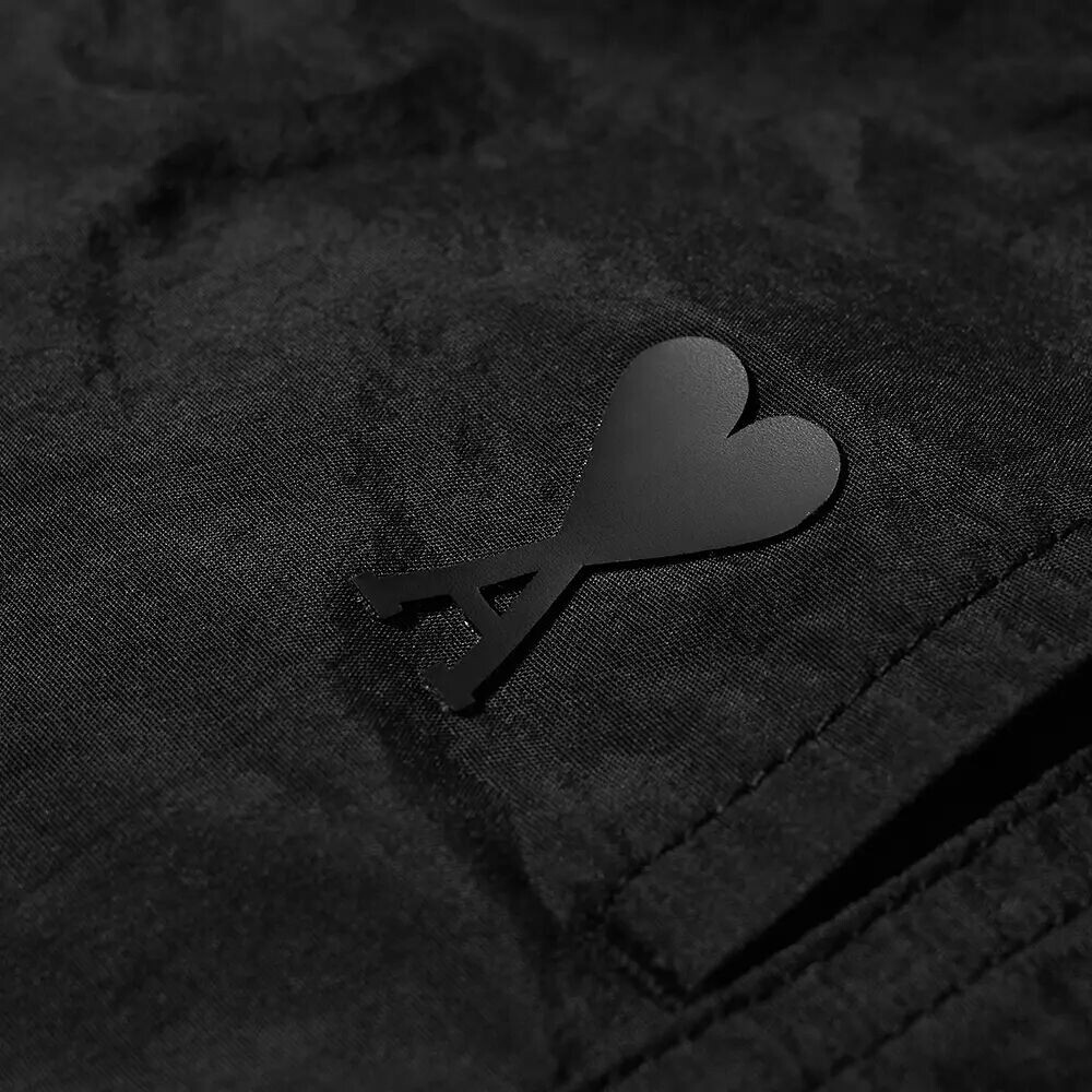 

Длинные шорты для плавания AMI Paris Small A Heart, черный