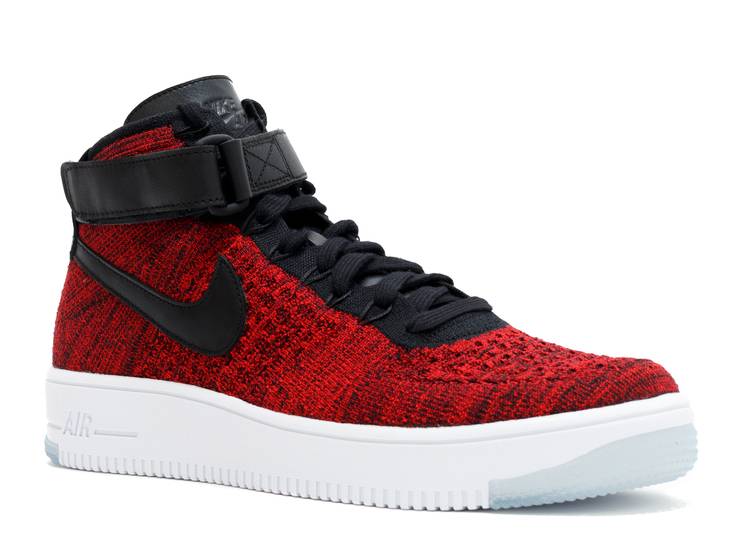 Nike air force 1 ultra flyknit store university red