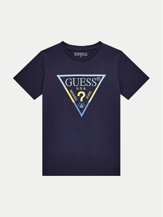 

Футболка стандартного кроя Guess, синий