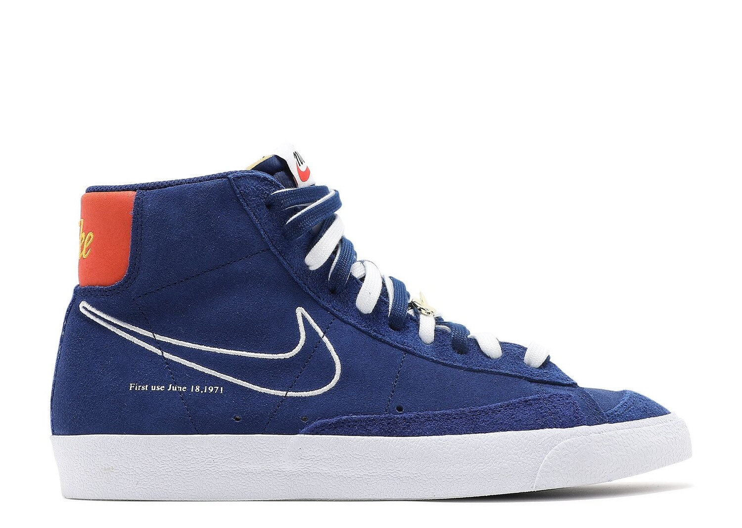 

Кроссовки Nike Blazer Mid '77 'First Use - Deep Royal Blue', синий