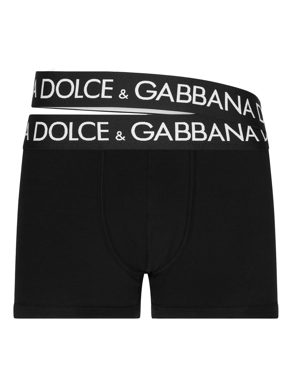 

Трусы-боксеры с двумя ремешками DOLCE&GABBANA, черный