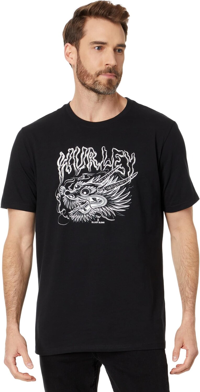 

Футболка с короткими рукавами Elliot Dragon Hurley, черный
