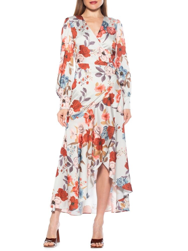 

Платье макси Tala с запахом Alexia Admor, цвет Large Floral