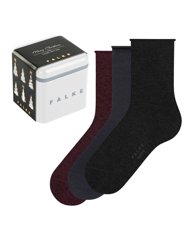

Носки Happy в подарочной упаковке, 3 шт Falke, мультиколор