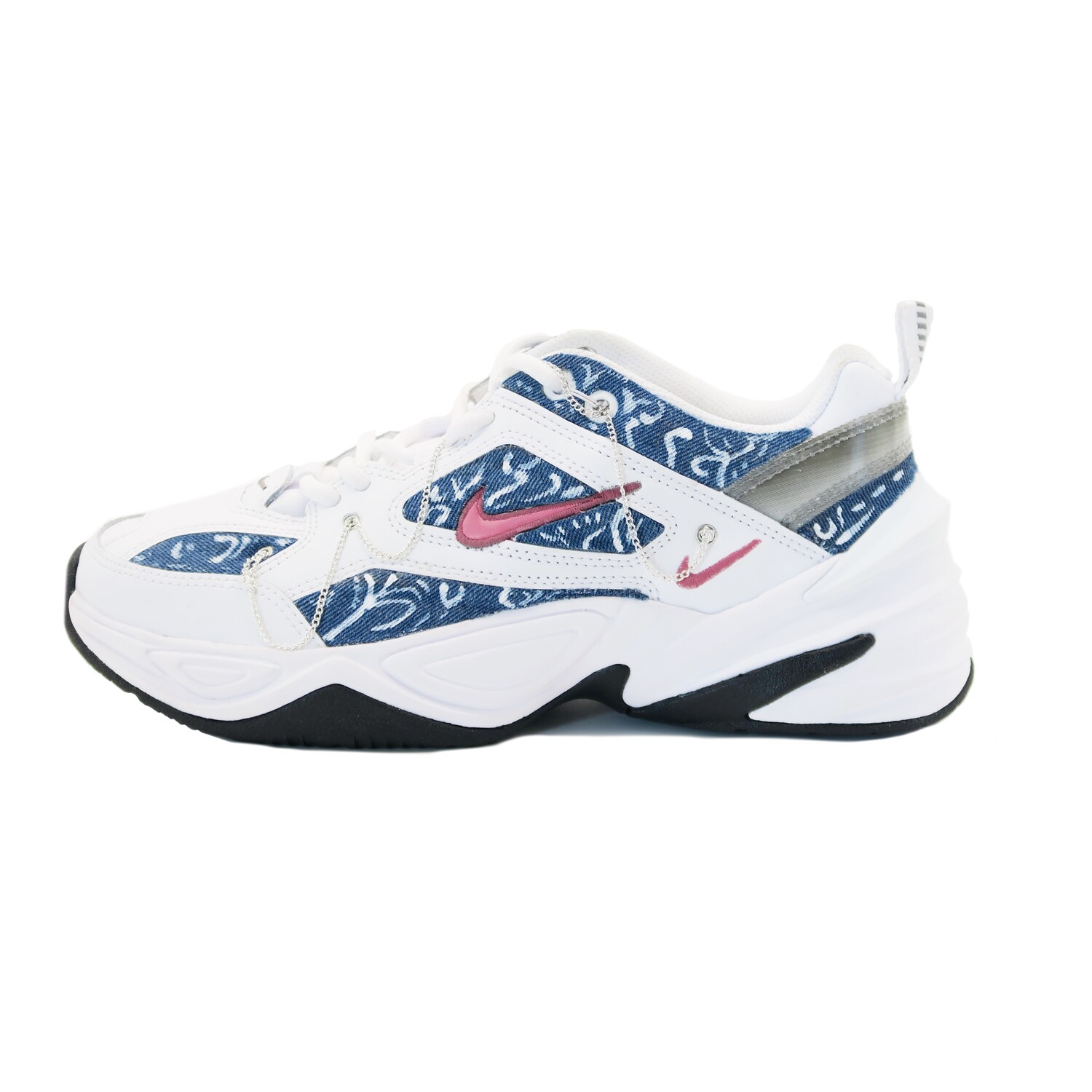 

Кроссовки Nike M2K Chunky Sneakers Women's Low-top White, белый/синий