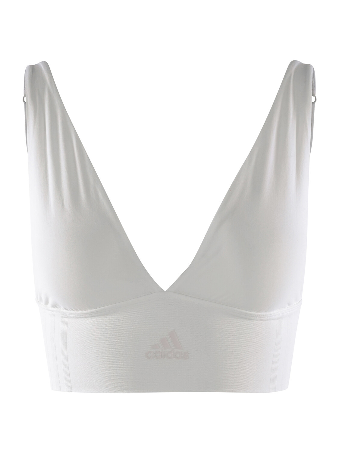

Бюстгальтер без косточек adidas LONGLINE BRA 1er Pack, белый