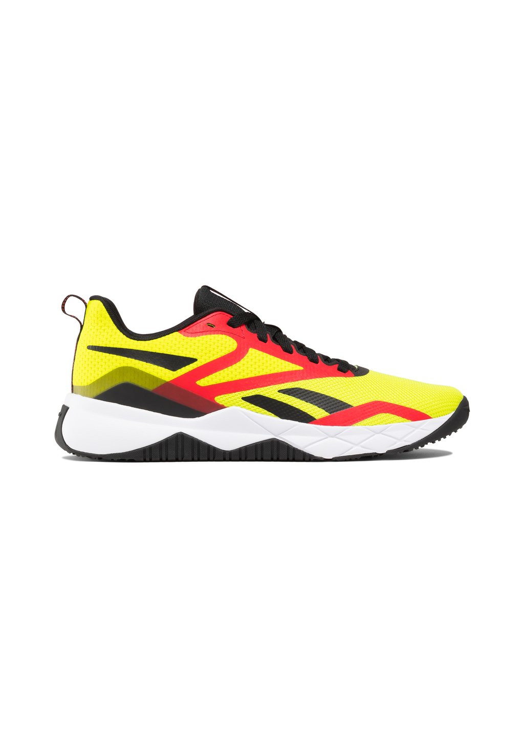 

Кроссовки NFX Reebok, цвет acidyellow black vectorred