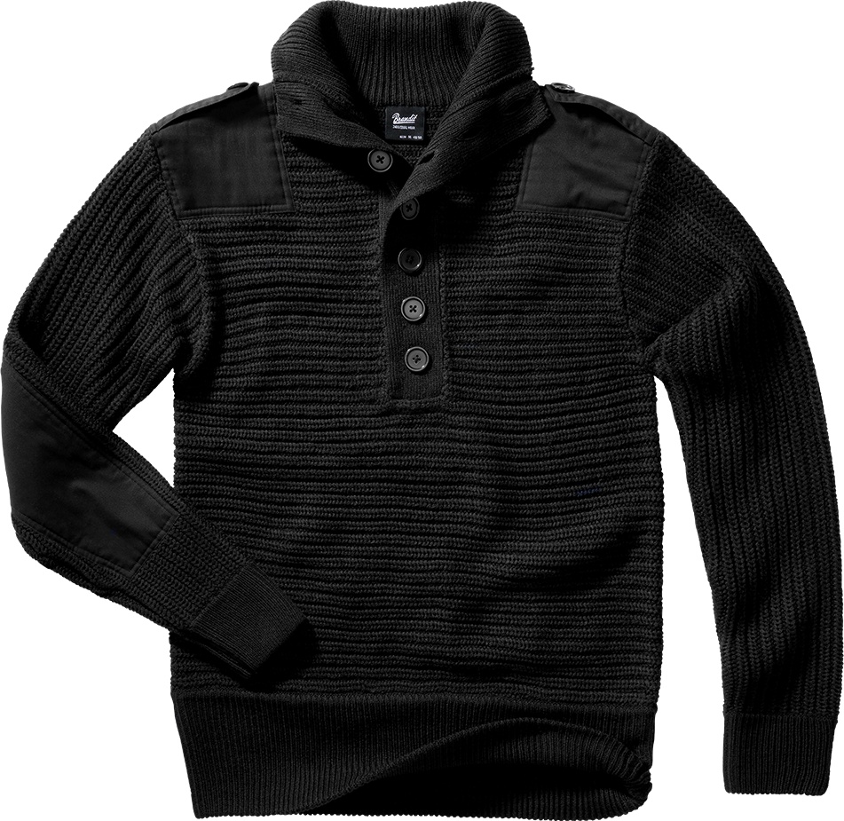 Пуловер Brandit Alpine, черный