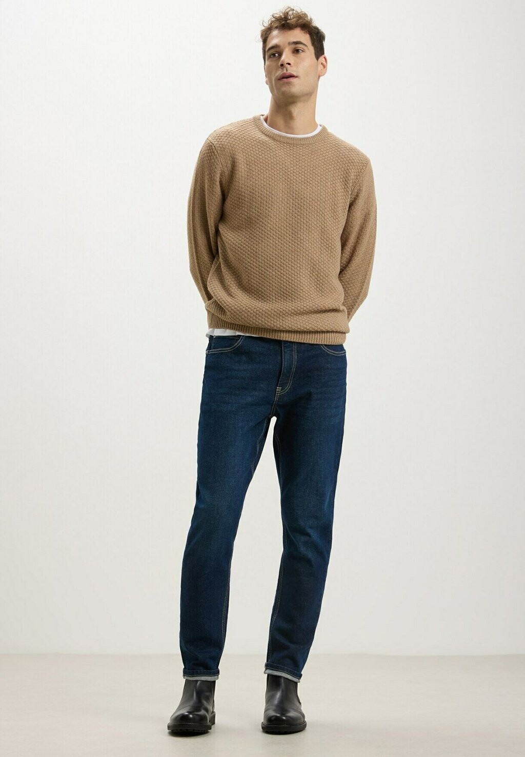 

Свитер Plain Crew Neck Calliope, коричневый