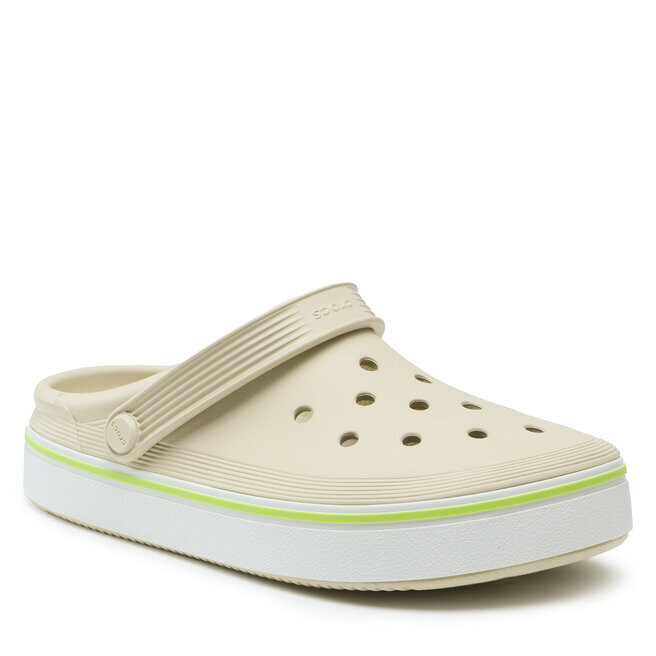 

Шлепанцы Crocs CrocsCrocband Clean, бежевый