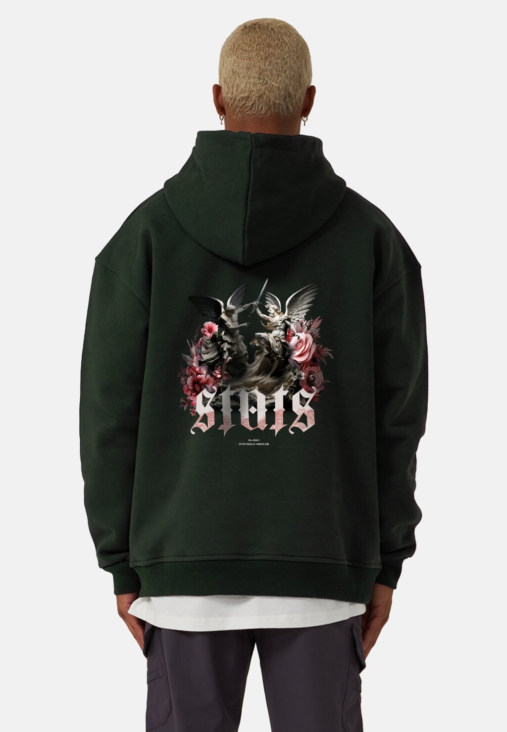 

Толстовка CLASH OVERSIZED Stats, цвет green