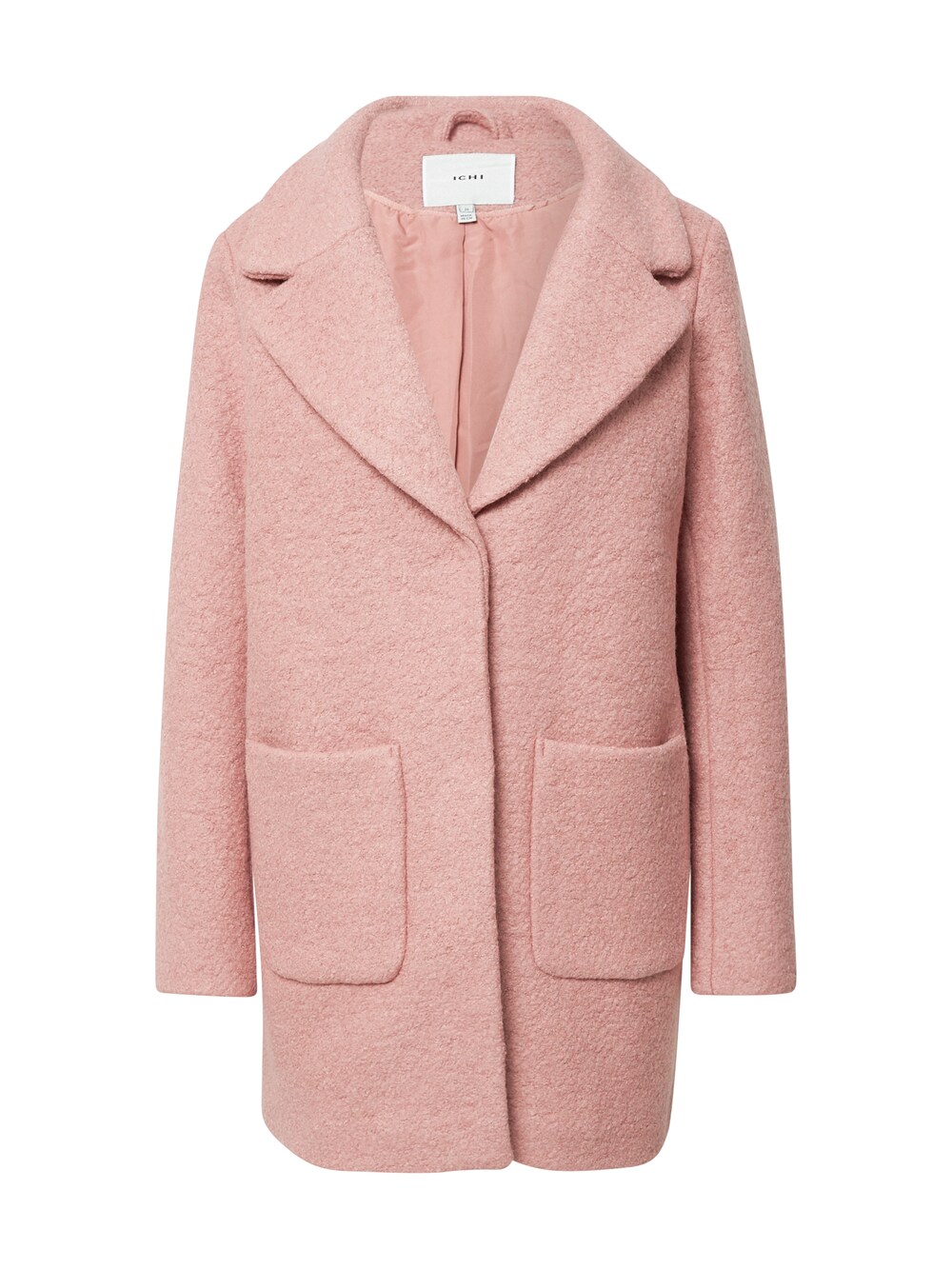 Межсезонное пальто Ichi Stipa, темно-розовый