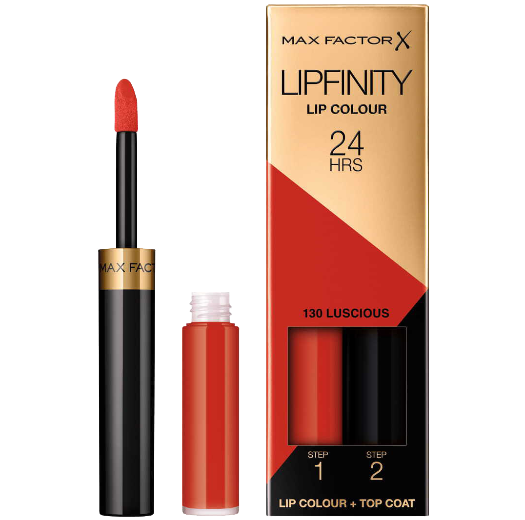 Двухфазная помада со стойким эффектом 130 luscious Max Factor Lipfinity Lip Colour 24H, 2,3 мл + 1,9 гр