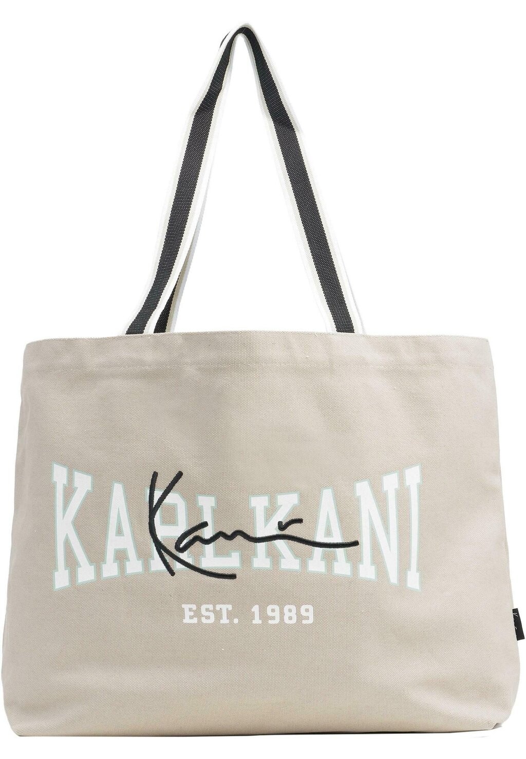 

Сумка для покупок COLLEGE SIGNATURE Karl Kani, светлый песочный