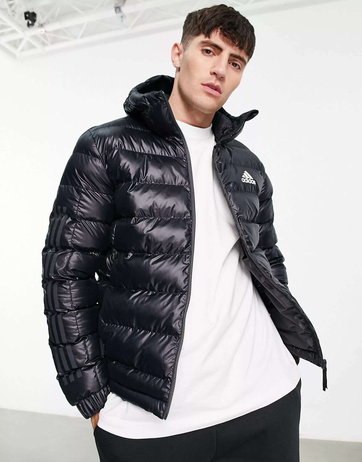 

Черная парка с капюшоном adidas Outdoor adidas performance, Черный