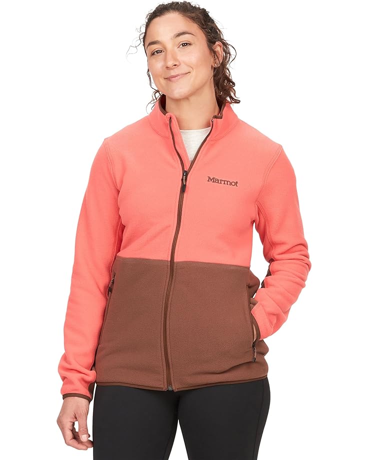 цена Куртка Marmot Rocklin Full Zip, цвет Grapefruit/Pinecone