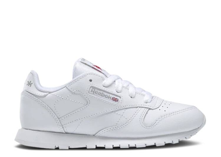 

Кроссовки Reebok CLASSIC LEATHER LITTLE KID 'TRIPLE WHITE', белый