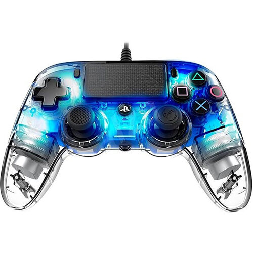 Nacon Ps4 Compact Controller Blue/Red Light for ps4 rapid fire mod chip v5 3 ps4 pro controller v2