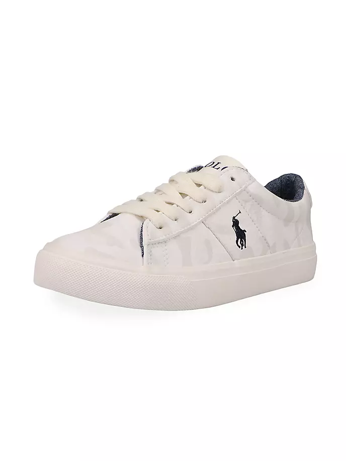 

Низкие кеды Sayer для мальчиков Polo Ralph Lauren, цвет cream camo