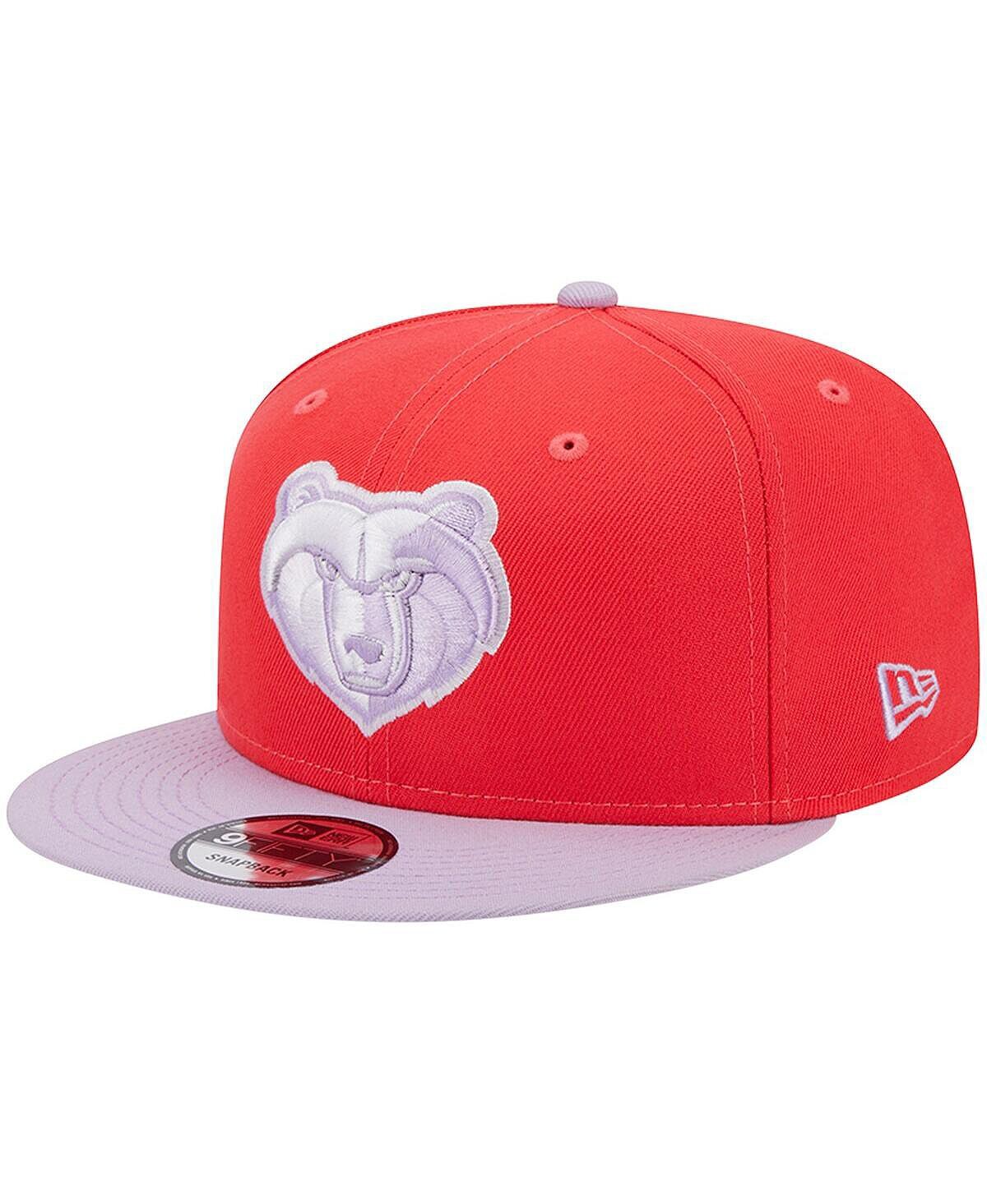 

Мужская красно-лавандовая кепка Memphis Grizzlies 2-Tone Color Pack 9FIFTY Snapback Hat New Era