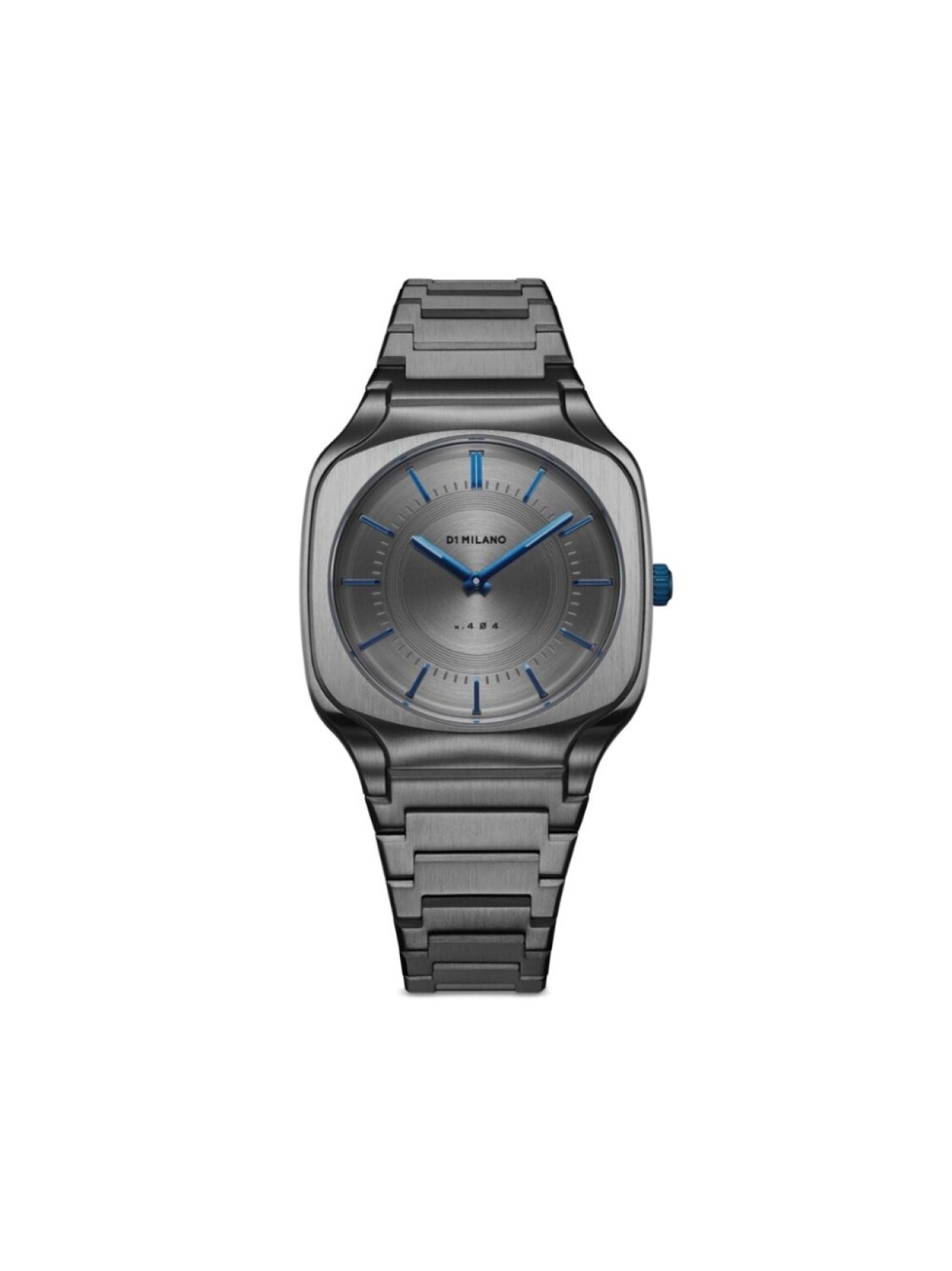 

D1 Milano наручные часы Titanium Square Bracelet 37 мм, серый