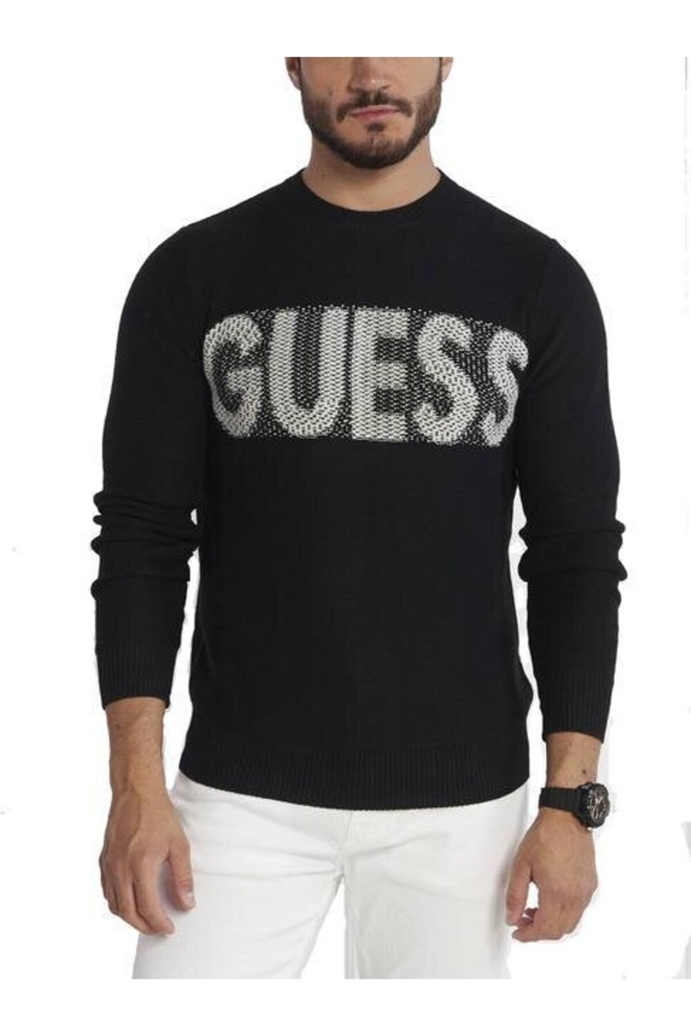 

AMYAS МУЖСКИЙ ТРИКОТАЖ Guess, черный