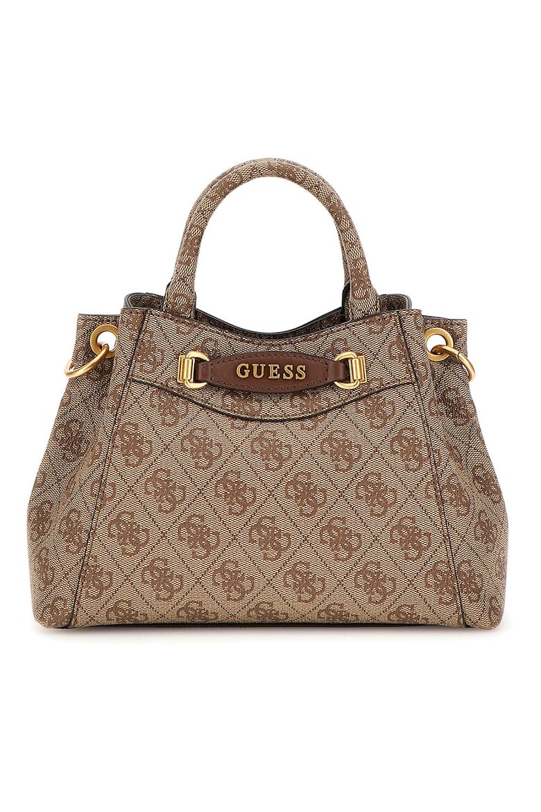 

Сумка Emera с монограммой Guess, коричневый