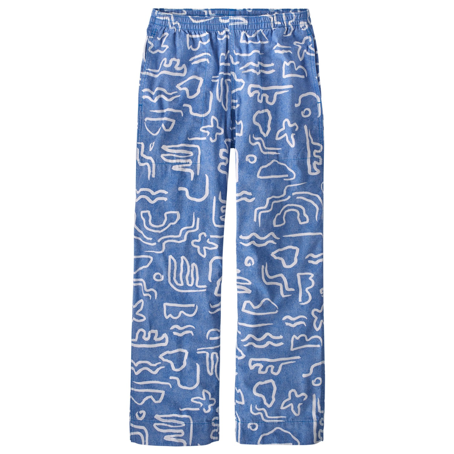 Повседневные брюки Patagonia Women's Funhoggers, цвет Channel Islands/Vessel Blue