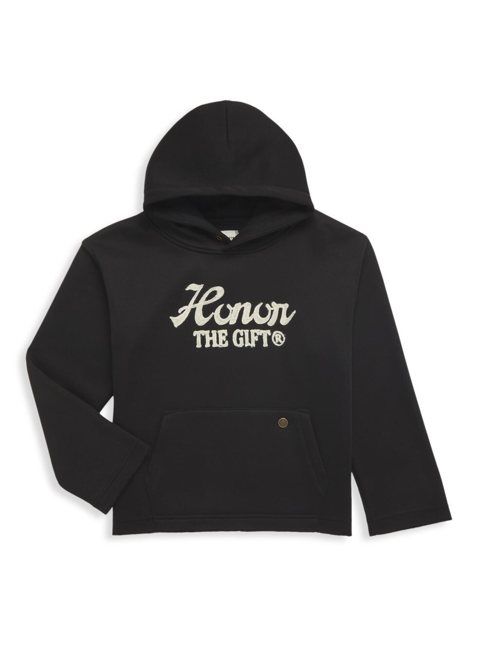 

Толстовка Little Kid's & Kid's Raw-Edge Honor с капюшоном Honor The Gift, черный