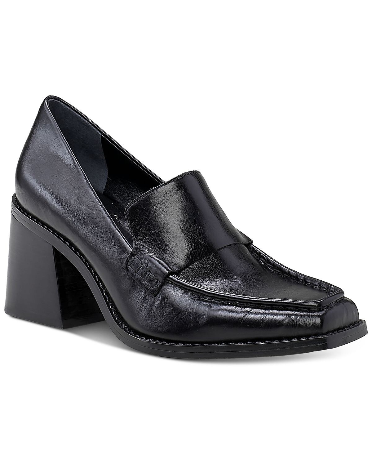 

Женские лоферы Segellis на узком каблуке Vince Camuto, черный
