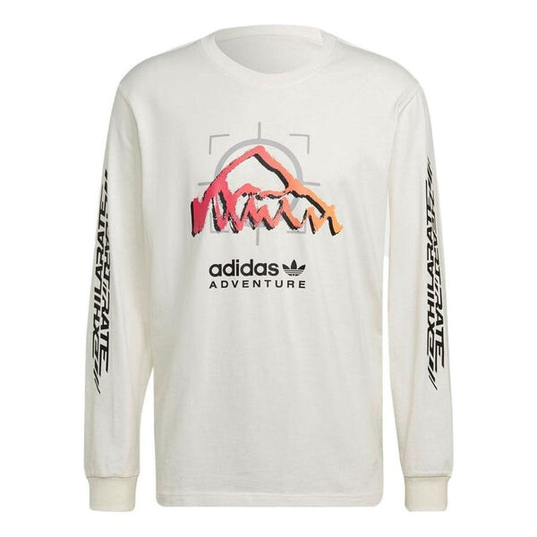 

Футболка adidas Original Adventure Ride Long Sleeve Tee 'White', белый