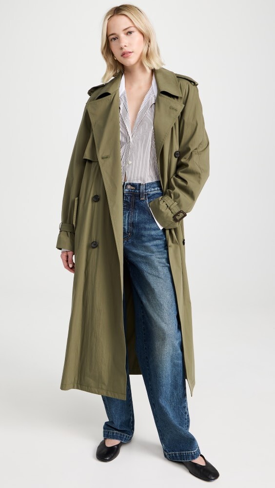 

Пальто Nili Lotan Dion Oversized Trench