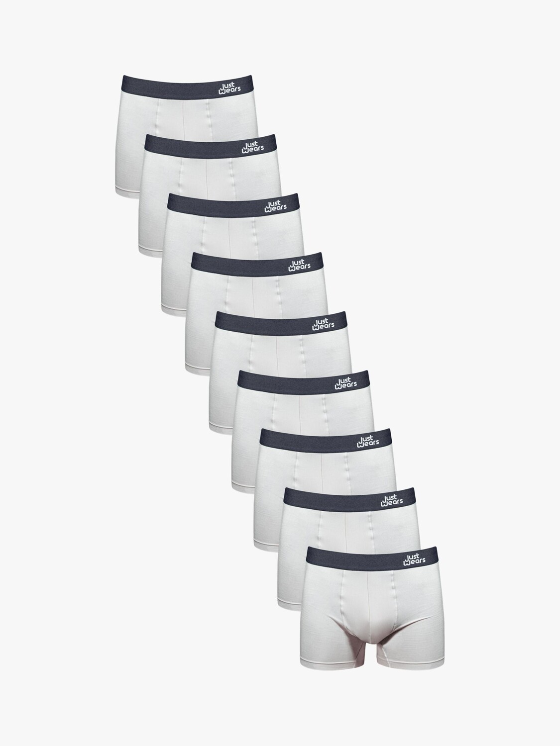 

Профессиональные боксеры JustWears, белый