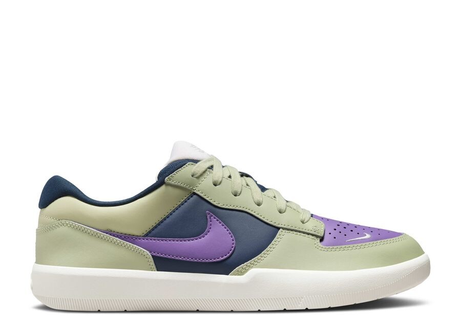 

Кроссовки Nike Force 58 Premium SB, цвет Olive Aura Navy Raspberry