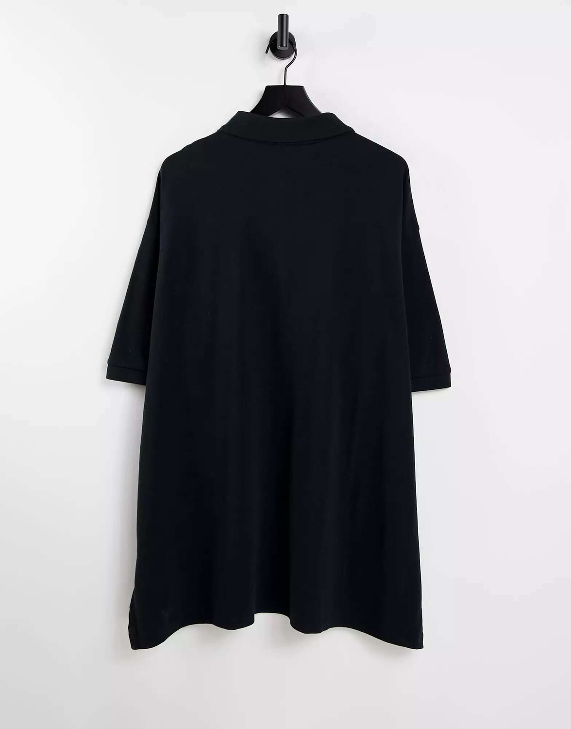 

Поло классического кроя черного цвета из пике с логотипом Polo Ralph Lauren Big & Tall, Черный