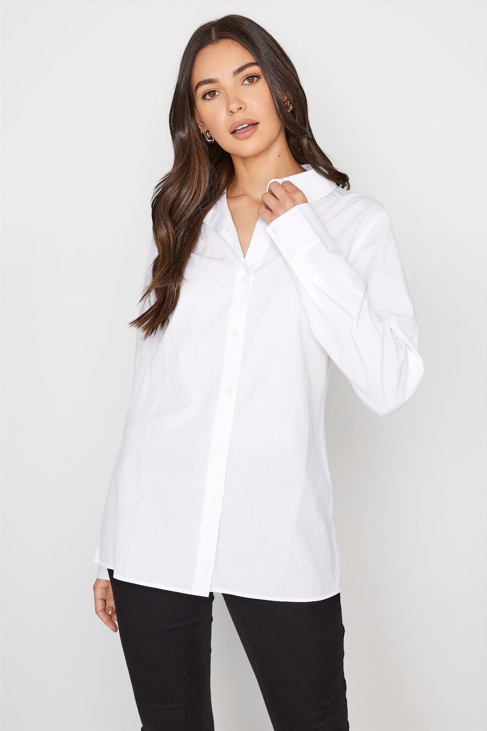 

Хлопчатобумажную рубашку Long Tall Sally, белый
