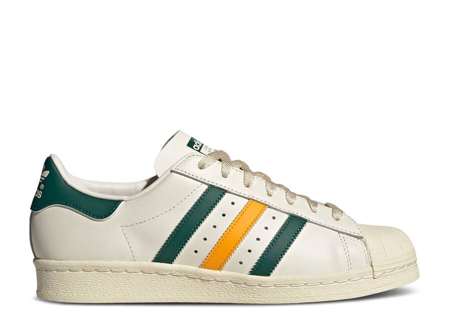 

Кроссовки adidas Superstar 82 'White Green Yellow', белый
