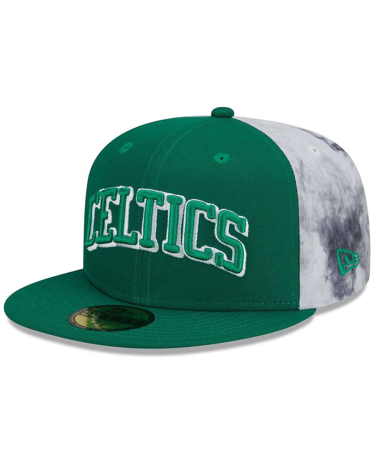 

Мужская зеленая кепка Boston Celtics 2021/22 City Edition Official 59Fifty Fitted Hat New Era