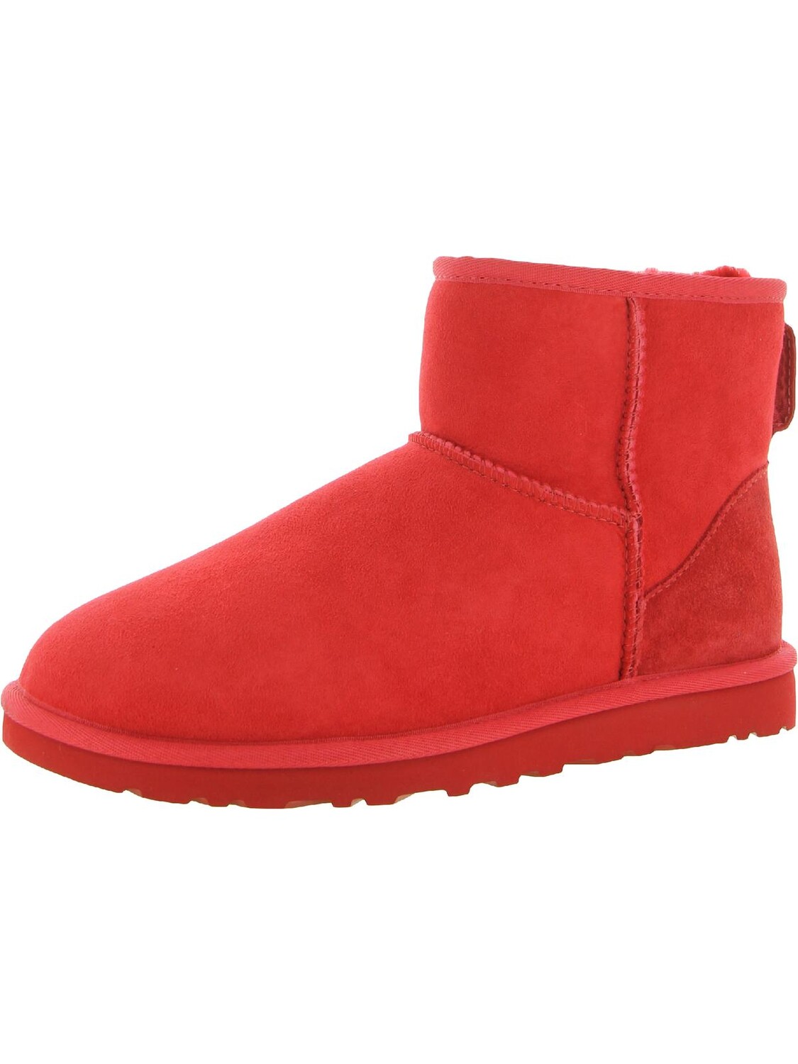

Классические мини-мужские замшевые ботильоны без шнуровки UGG, цвет Samba Red