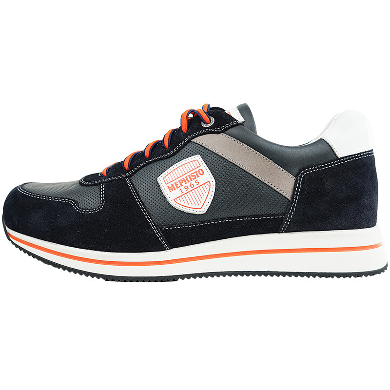 

Кроссовки MEPHISTO Lifestyle Shoes Men Low-top Navy Blue, темно-синий