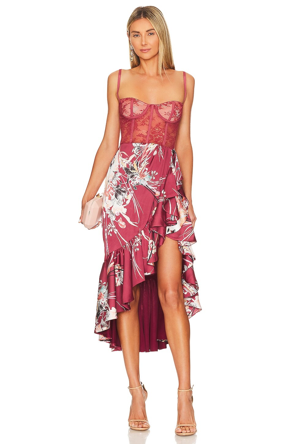 

Платье Katie May Take A Sip, цвет Burgundy Floral