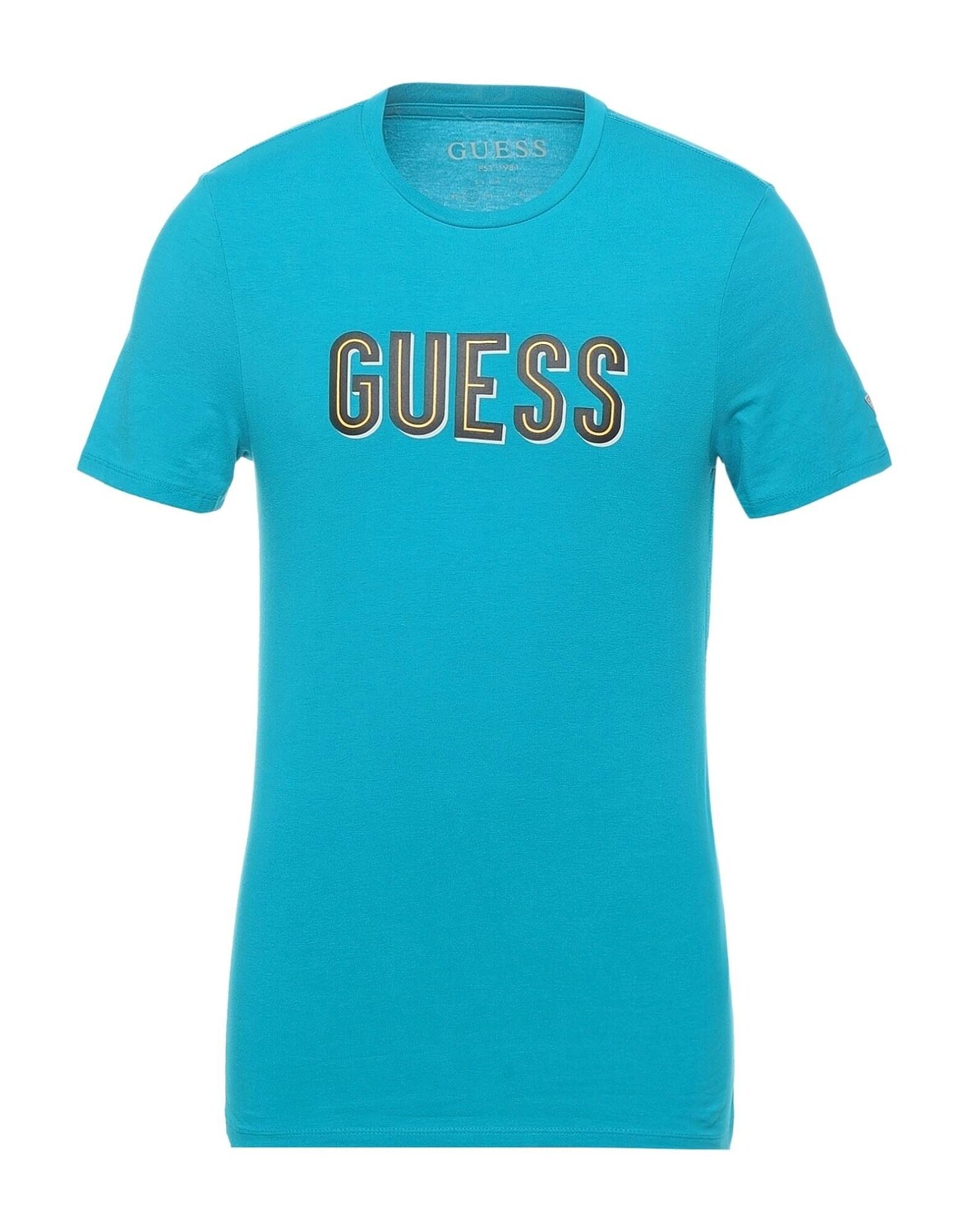 

Футболка Guess, лазурный