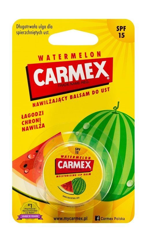 цена Carmex Watermelon бальзам для губ, 7.5 g
