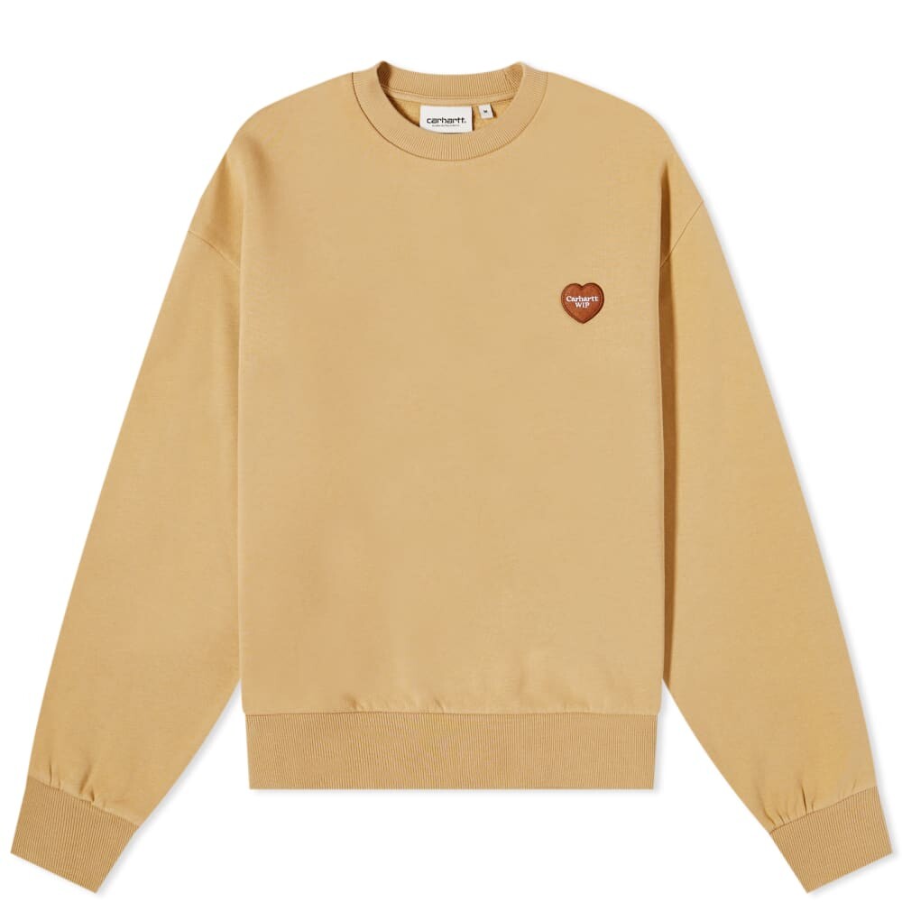 

Свитшот Carhartt WIP с нашивкой в ​​форме сердца