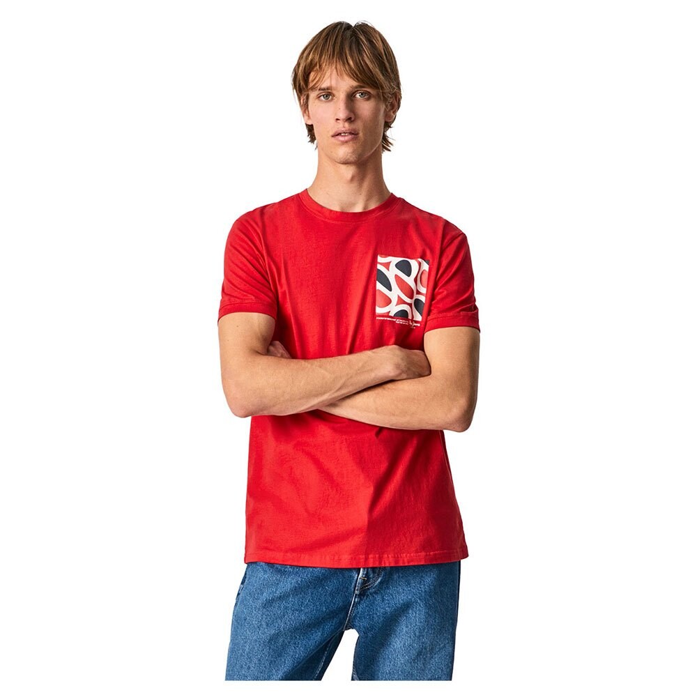 

Футболка Pepe Jeans Alford T-shirt, красный