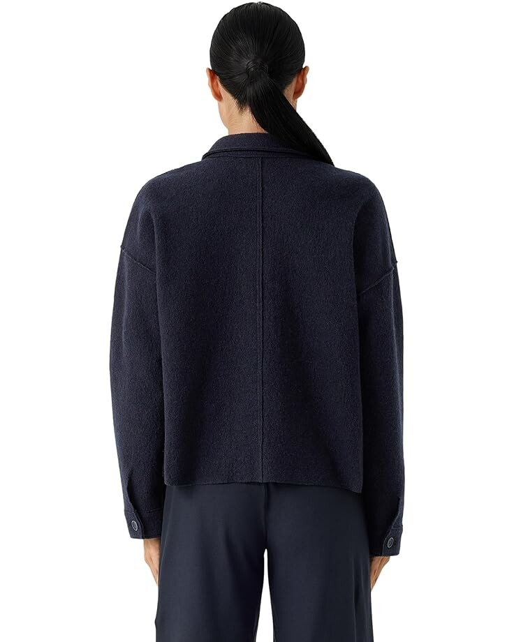 

Куртка Eileen Fisher Classic Collar Jacket, цвет Nocturne