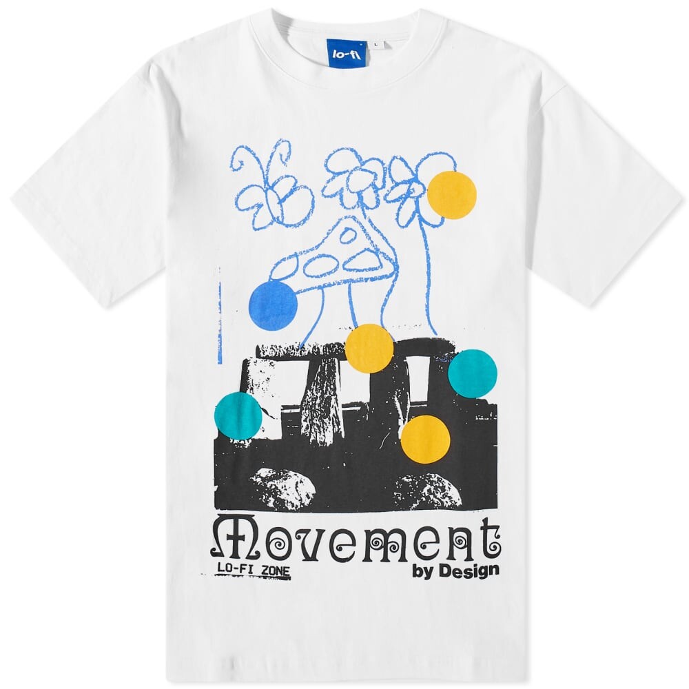 

Футболка Lo-Fi Movement By Design, белый