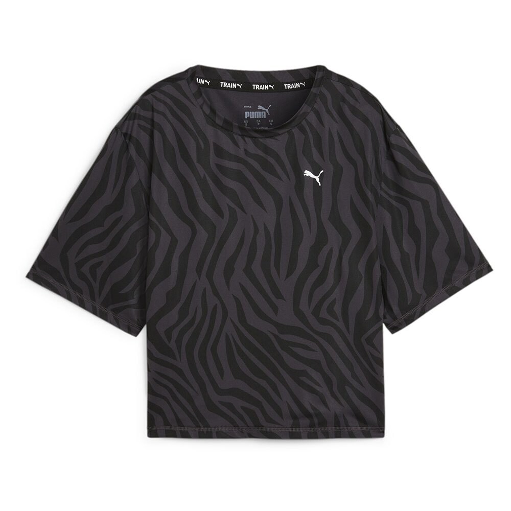 

Футболка с коротким рукавом Puma Train Favorite Aop Crop, черный