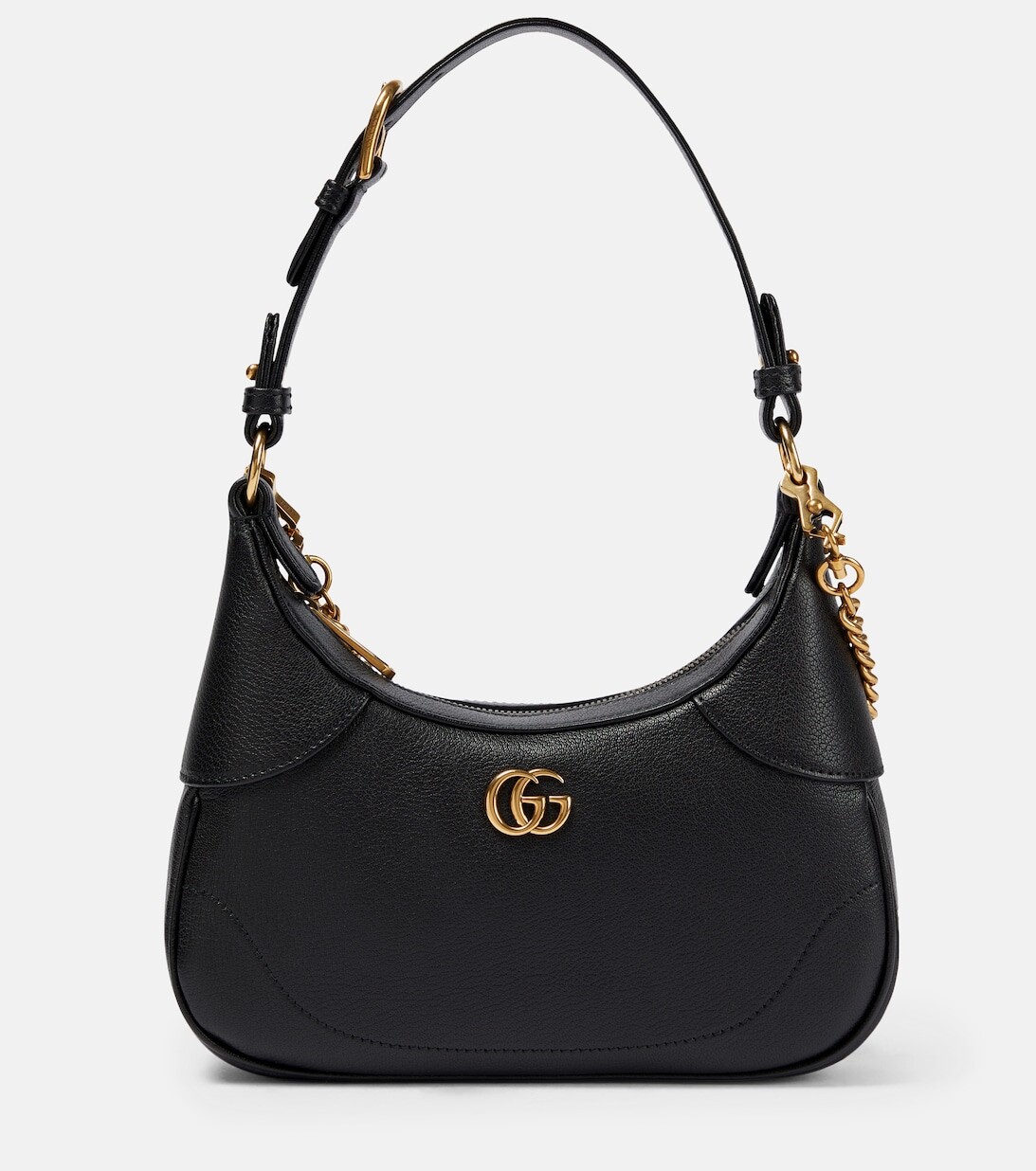 

Кожаная сумка через плечо Aphrodite маленького размера. Gucci, черный